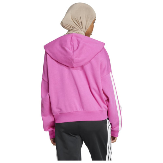 Adidas Γυναικείο φούτερ Essentials 3-S French Terry Hoodie Adidas Γυναικείο φούτερ Essentials 3-S French Terry Hoodie